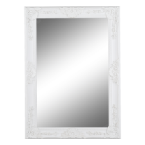 Zrkadlo, biely rám, MALKIA TYP 9, rozbalený tovar