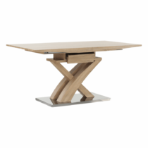 Jedálenský stôl, dub, BONET NEW TYP 2 R1, rozbalený tovar