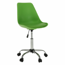 Kancelárska stolička, zelená, DARISA, poškodený tovar