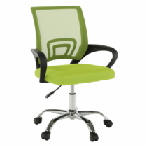 Kancelárska stolička, zelená/čierna, DEX 2 NEW