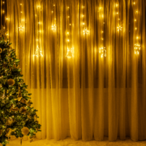 LED svetelný záves, vianočný motív, 300x99 cm, GLOD TYP 3