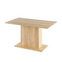 Jedálenský stôl, dub sonoma, 138x79 cm, OLYMPA