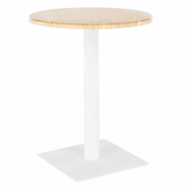 Jedálenský stôl, prírodná/biela, TABIT P1, poškodený tovar