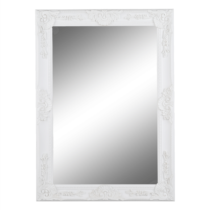 Zrkadlo, biely rám, MALKIA TYP 9, poškodený tovar